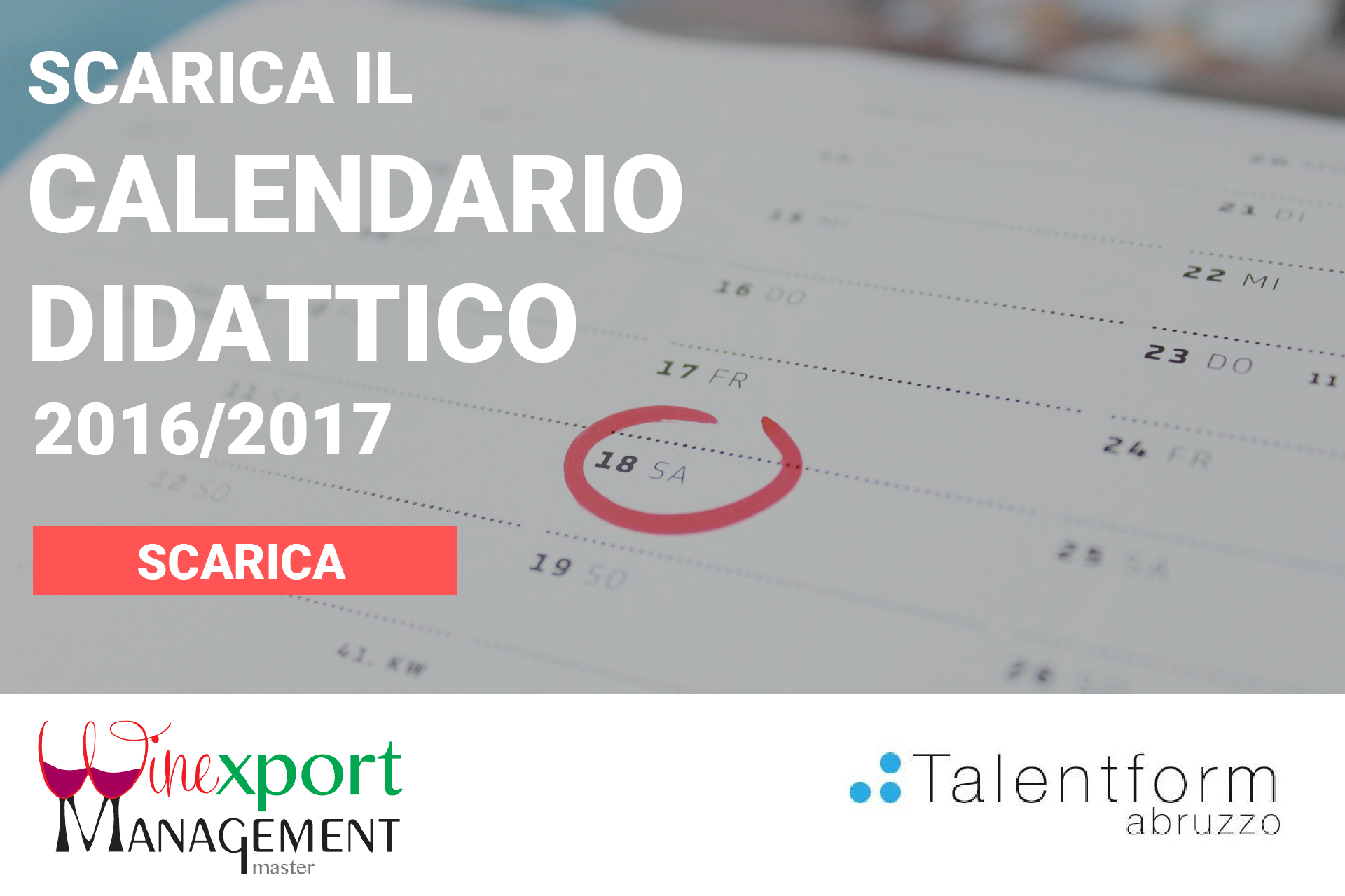 Calendario Didattico 2016 2017
