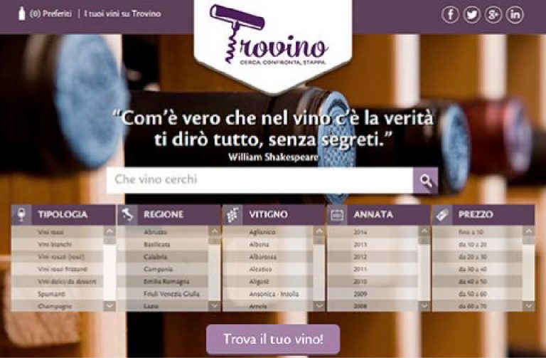 sito web di trovino