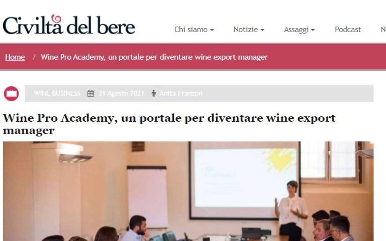 civiltà del bere copertina