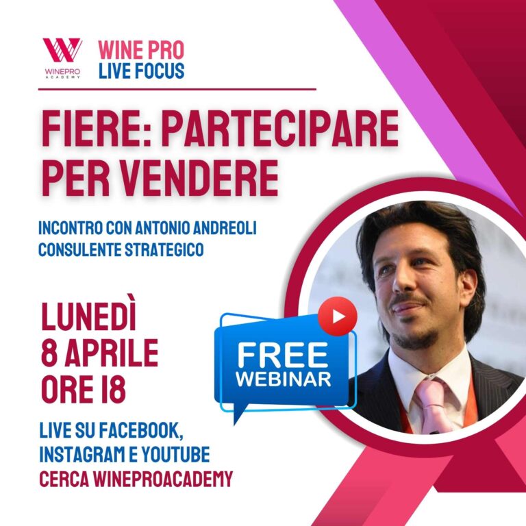 partecipare alle fiere del vino e vendere